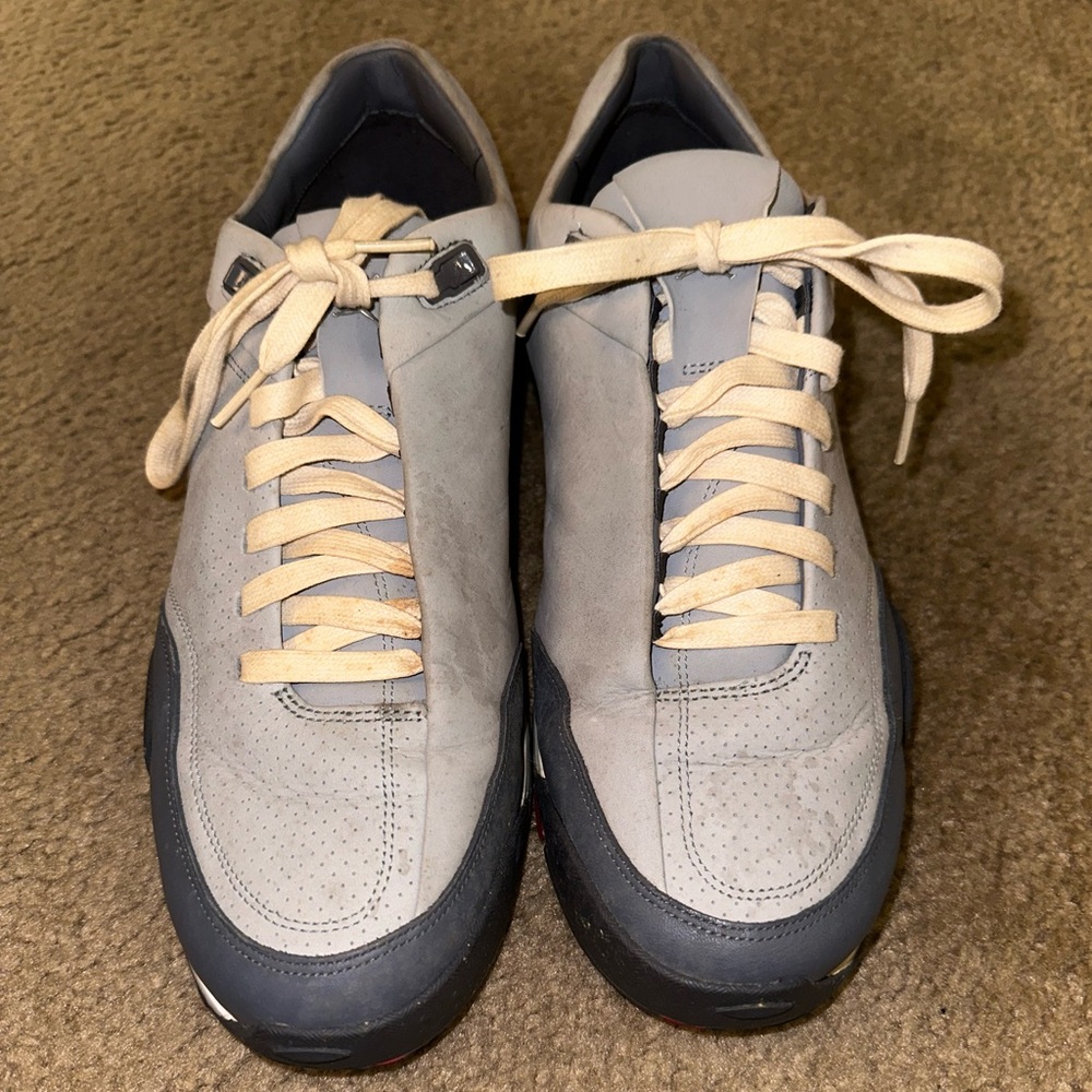Jordan Gray and Cream Sneakers